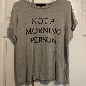not a morning person t shirt